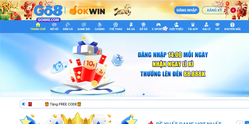 Go8 ⭐️ Link Vào Nhà Cái Go8 Đã Xác Minh ✔️ ĐKy Go 8 +88K 18 Go8 sở hữu cộng đồng gần 10 triệu tài khoản